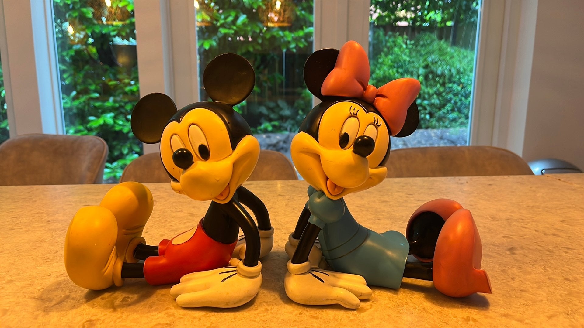 Mickey en minnie mouse boekensteunen, Ophalen, Gebruikt, Overige