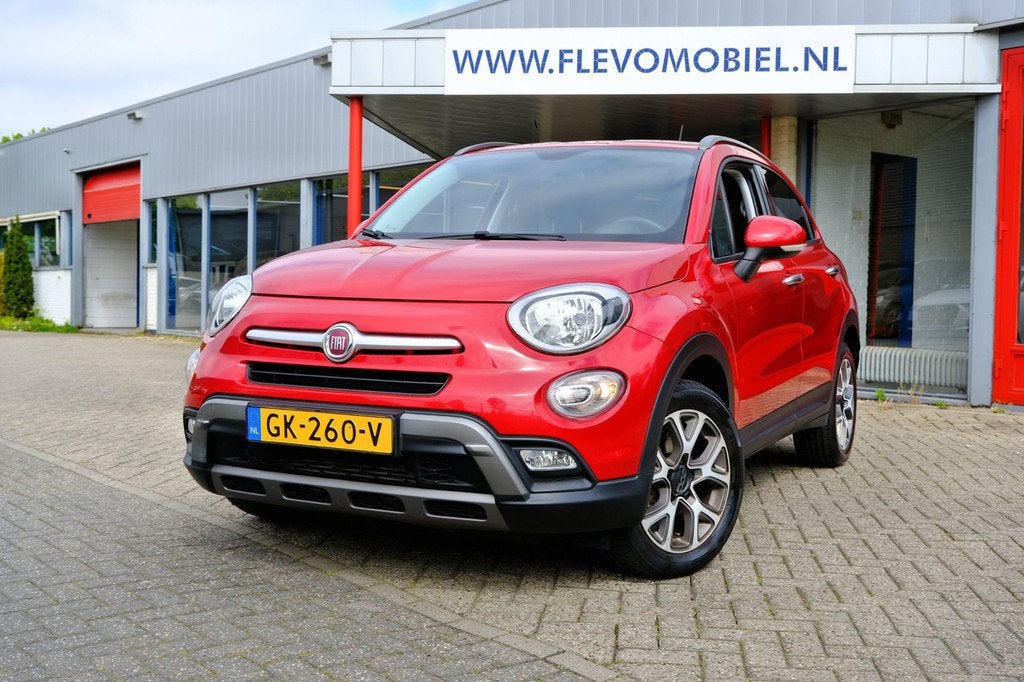 Fiat 500 X Cross 1.4 Turbo 140pk MultiAir Cross Navi|LMV|DAB, Auto's, Voorwielaandrijving, Gebruikt, 4 cilinders, 500X