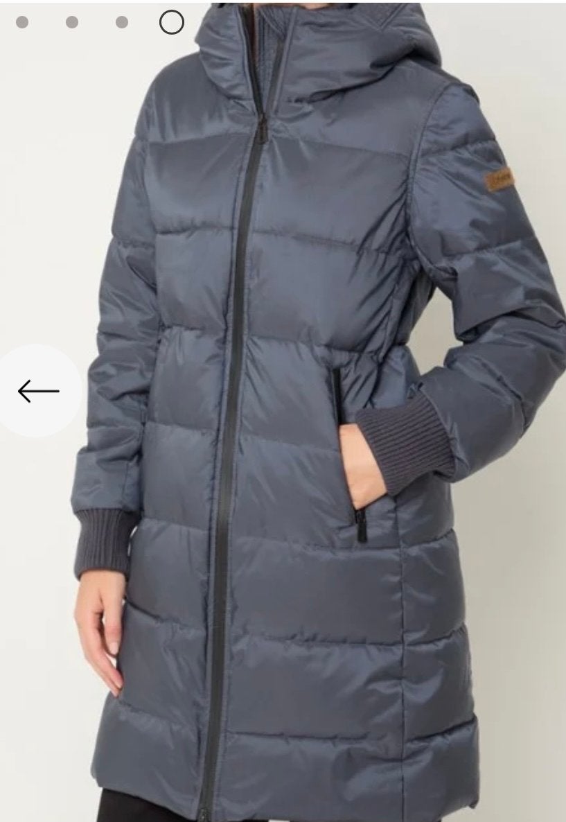 Moscow XXL - Warme Winterjas, Kleding | Dames, Ophalen of Verzenden, Zo goed als nieuw, Maat 46/48 (XL) of groter, Blauw