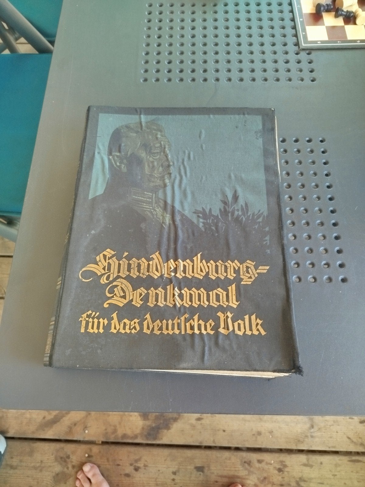 Groot dik boek hindenburg 1928, Ophalen of Verzenden, Landmacht, Nederland, Boek of Tijdschrift