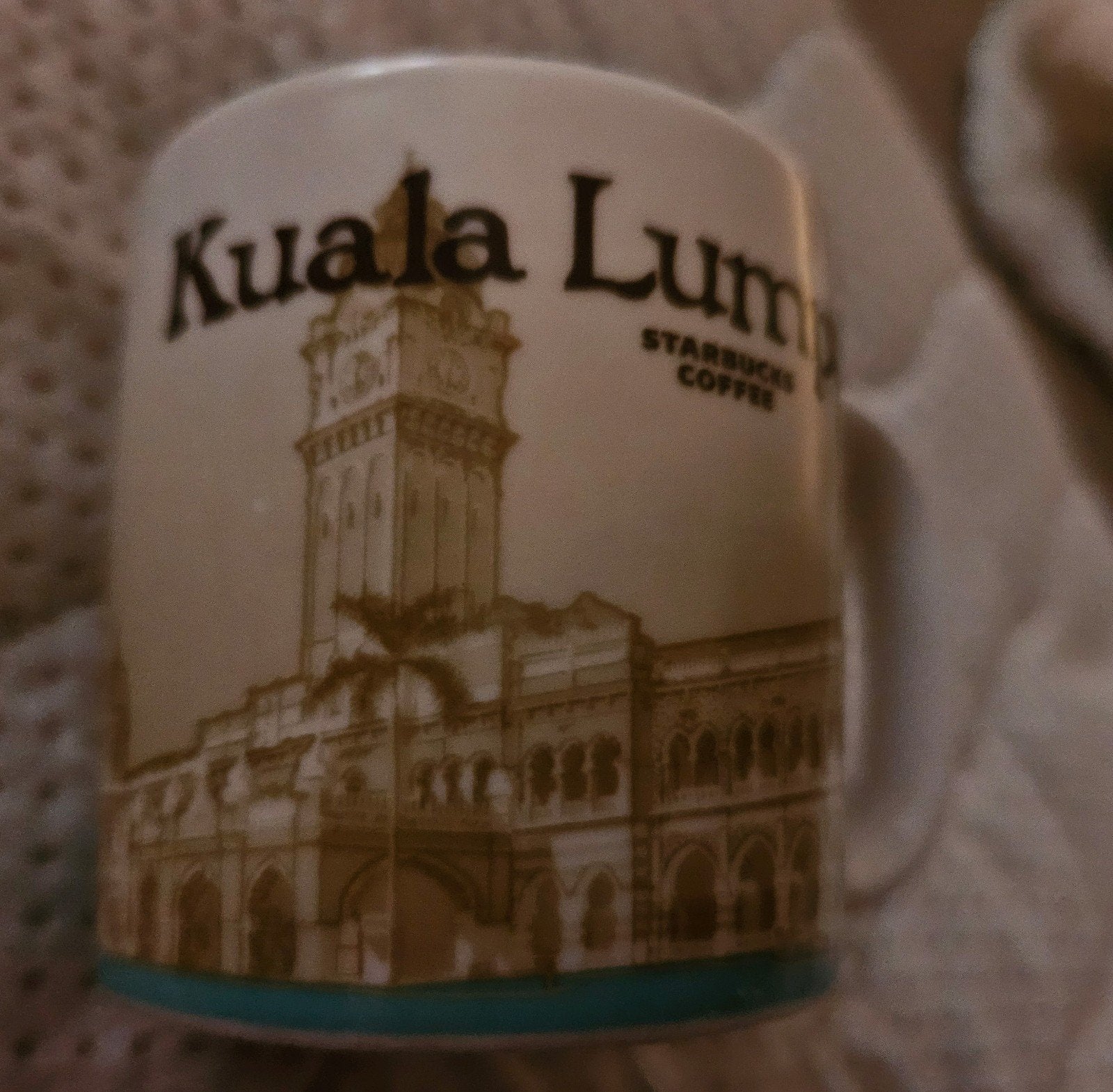 Starbucks Kuala Lumpur espresso kopje 89ml, Gebruikt, Keramiek, Ophalen of Verzenden, Starbucks