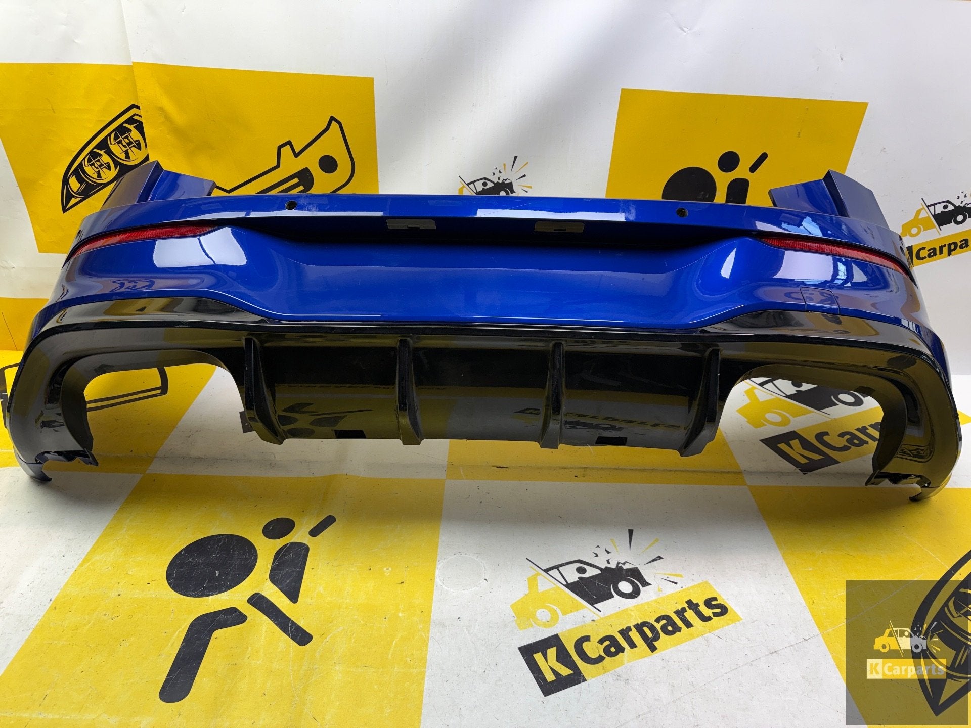VW Golf 8 R VIII R R20 6XPDC Bumper 5H6807421E Achterbumper, Gebruikt, Volkswagen, Volkswagen AG, Achter