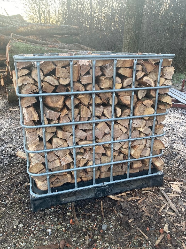 Droog haardhout, brandhout, stookhout. Eiken / Berk., Tuin en Terras, Minder dan 3 m³, Ophalen of Verzenden, Eikenhout, Blokken
