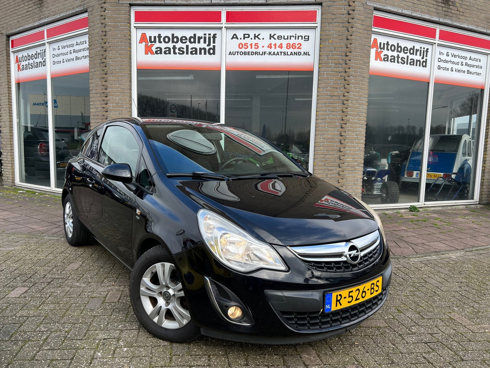 Opel CORSA 1.2-16V Selection -, Auto's, Voorwielaandrijving, Euro 5, 1229 cc, Zwart