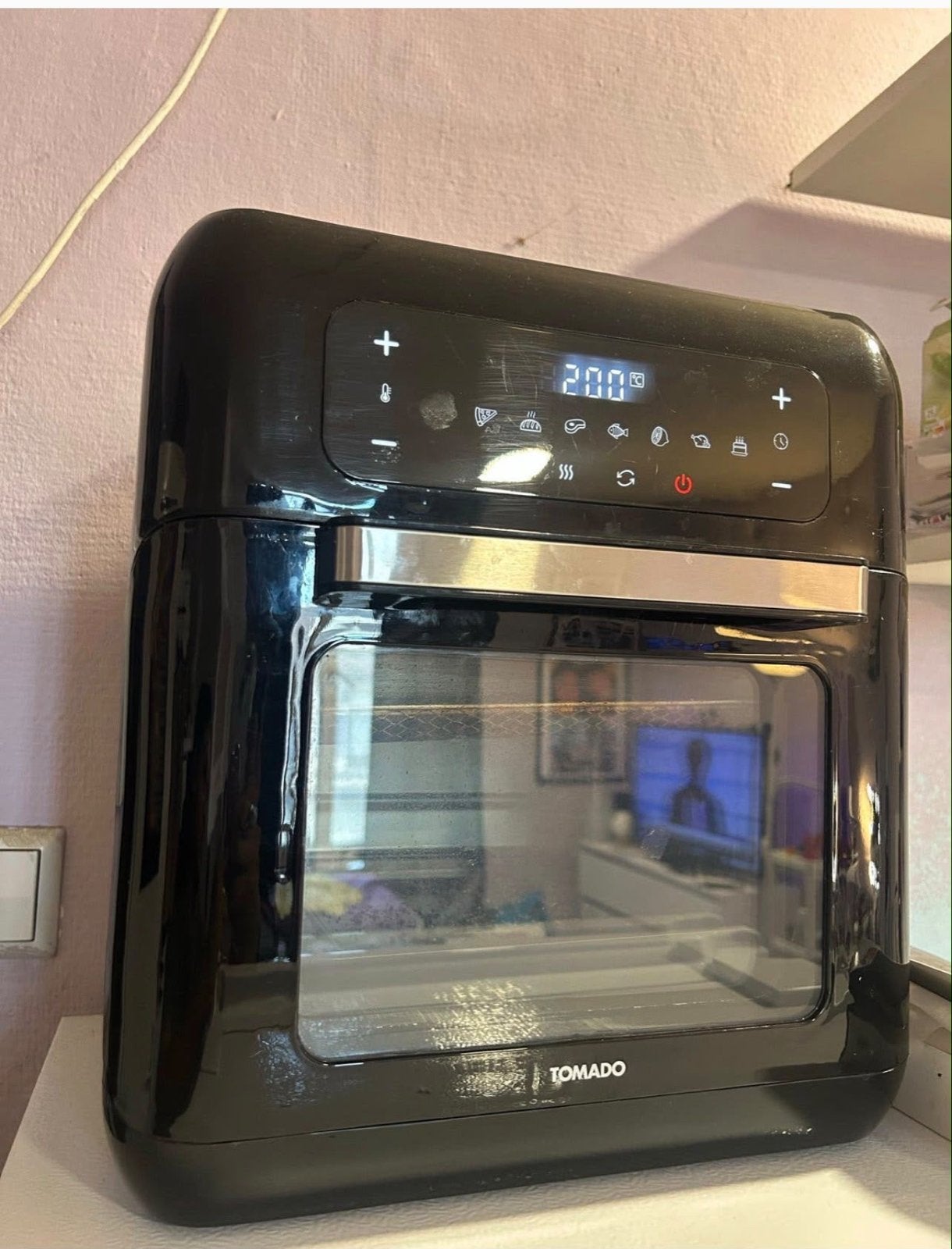 Tomado Airfryer Oven - Zo goed als nieuw, Ophalen, Zo goed als nieuw, Airfryer, 1500 gram of meer