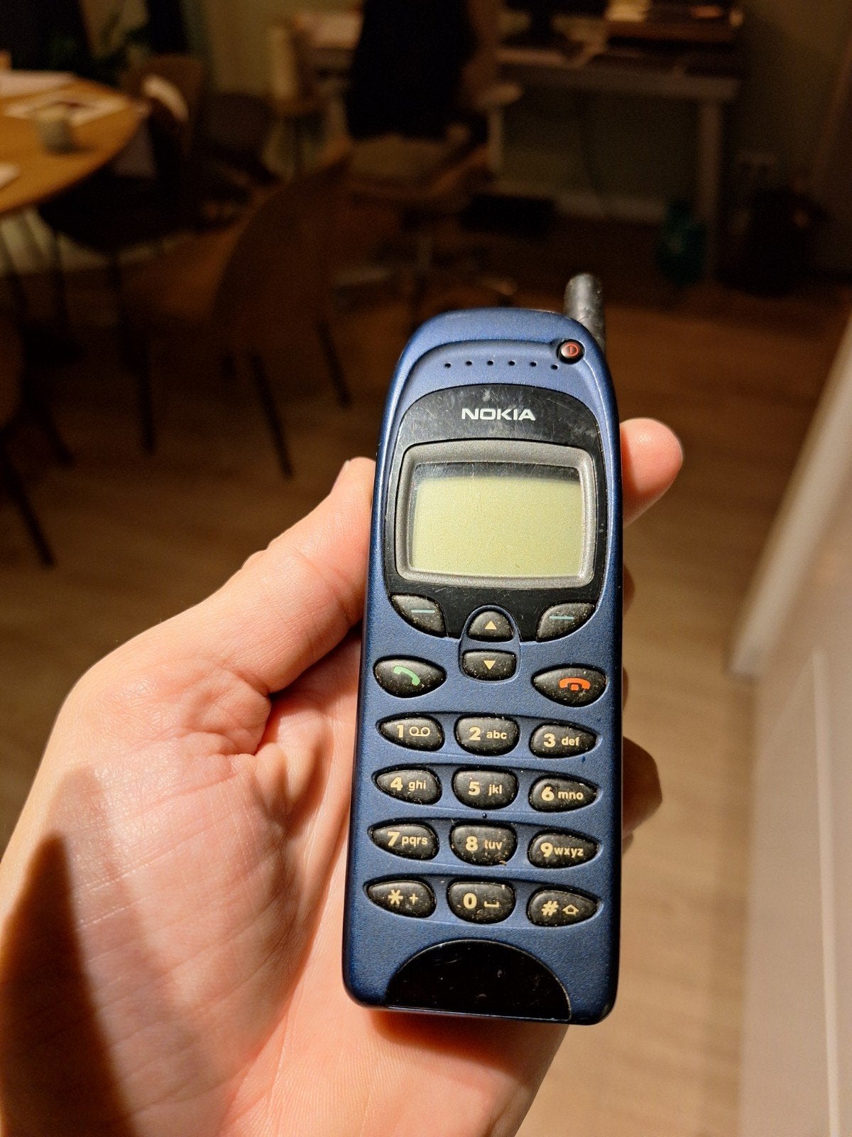 Nokia 6150 - Klassieke Mobiele Telefoon, Gebruikt, Blauw, Geen camera, Fysiek toetsenbord