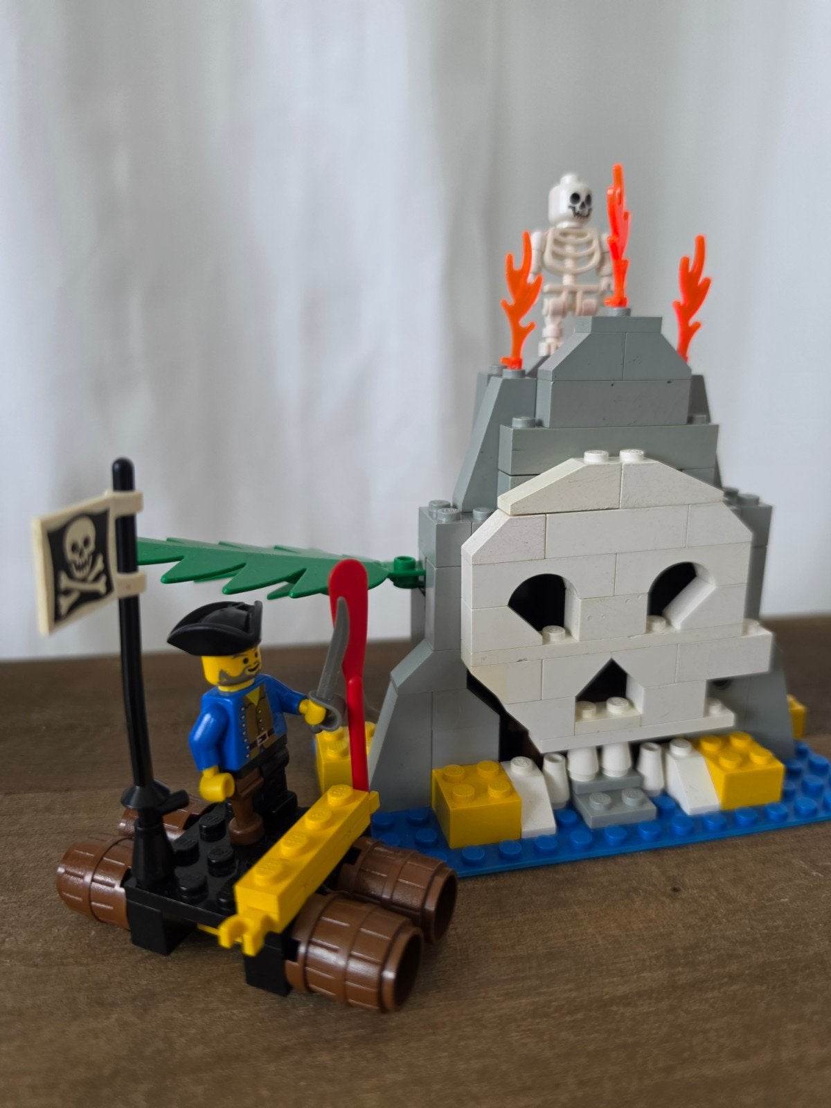 Lego Pirates 6230 Catapult Raft, Inclusief minifiguren, Gebruikt, Lego, Complete set