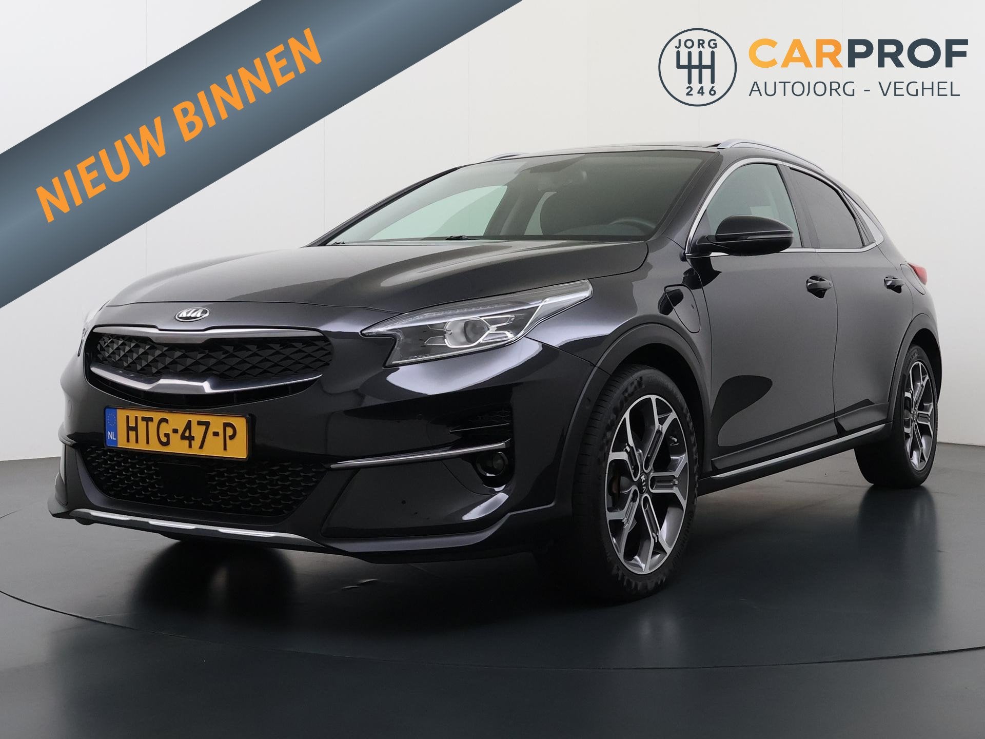 Kia XCeed 1.6 GDi PHEV ExecutiveLine Pano | Leder | Camera |, Auto's, Kia, XCeed, Gebruikt, Zwart, SUV of Terreinwagen