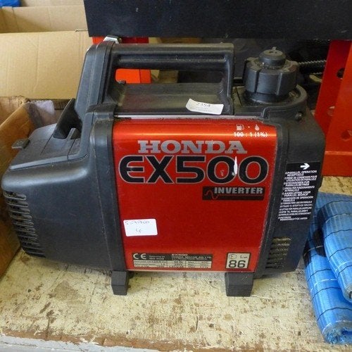 honda ex500 aggregaat  generator, Ophalen, Zo goed als nieuw, Co2