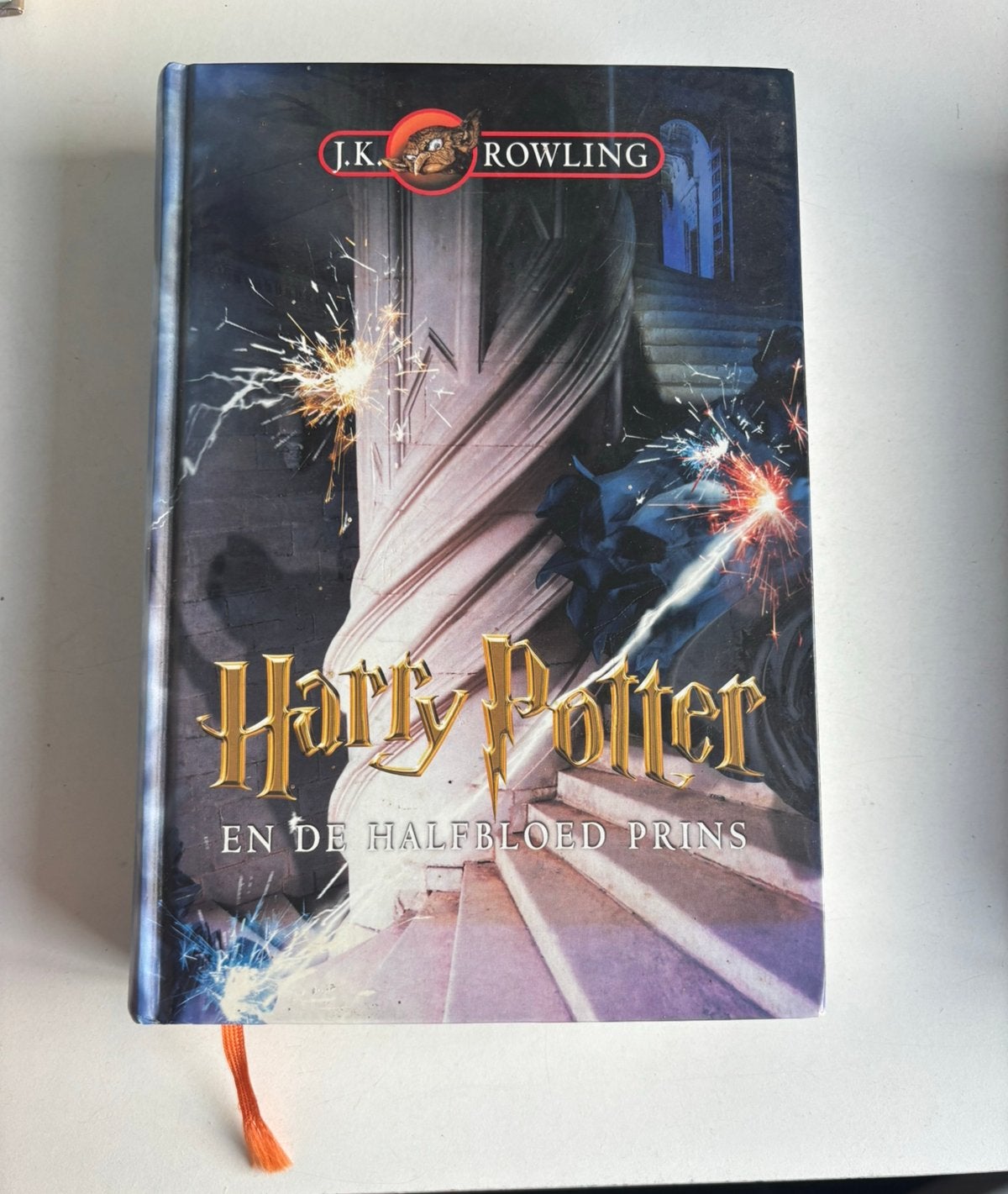 Foto 10 van Harry Potter volledige boeken reeks hardcover (deel 1 t/m 7)
