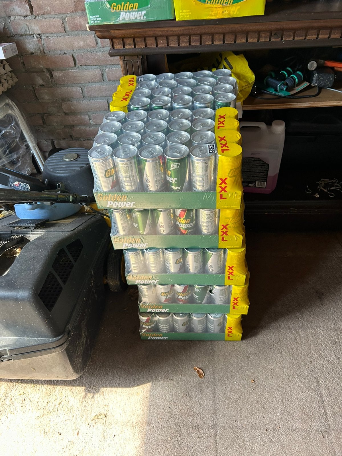 Golden power energie drink, Ophalen, Nieuw