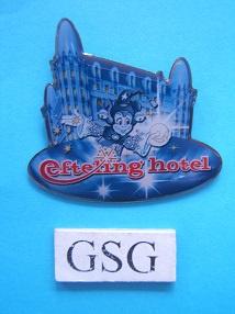 Efteling hotel nr. EPP034-02, Ophalen, Zo goed als nieuw, Button of Speldje