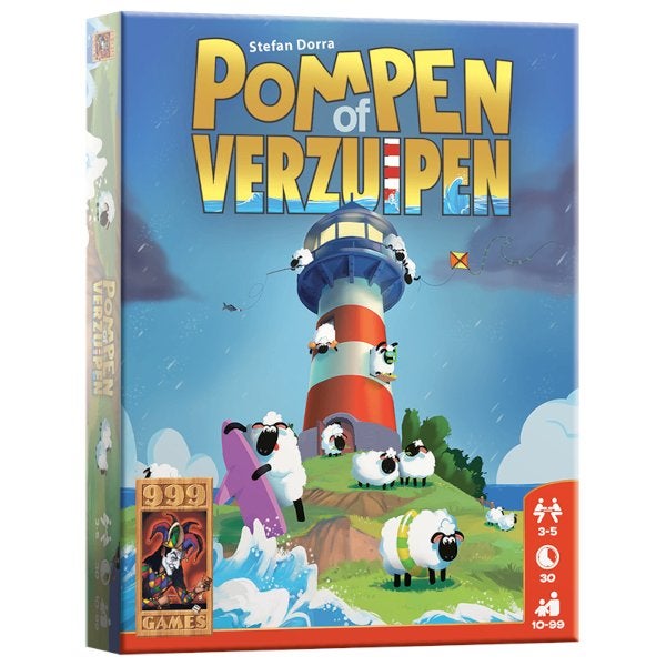 Pompen of Verzuipen 999 Games Kaartspel Nieuw, 999 Games, Nieuw, Ophalen of Verzenden, 999 Games
