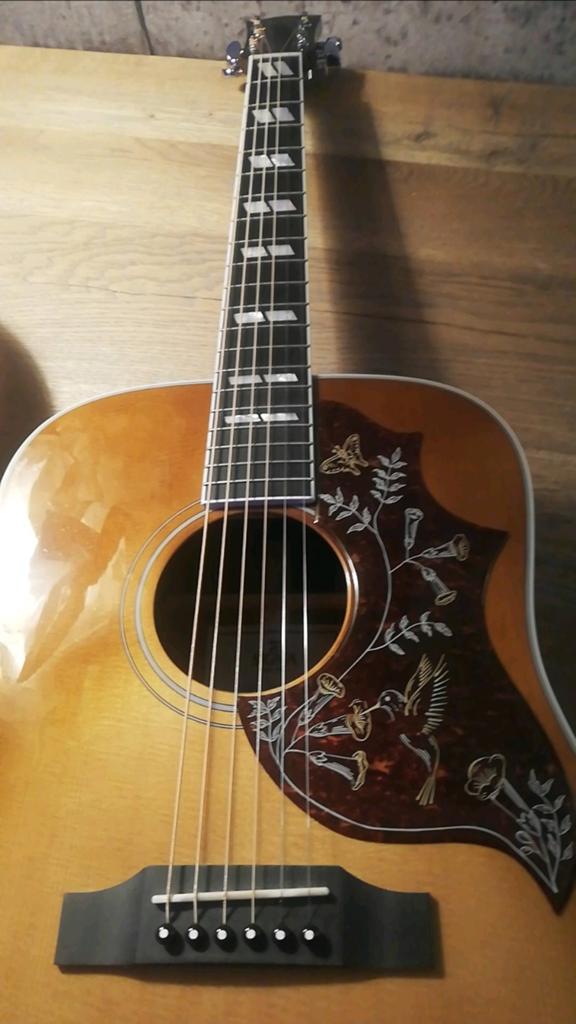♠️ Hummingbird Sigma DMSG5 akoestisch-electric Nieuwstaat, Muziek en Instrumenten, Verzenden, Zo goed als nieuw, Western- of Steelstringgitaar