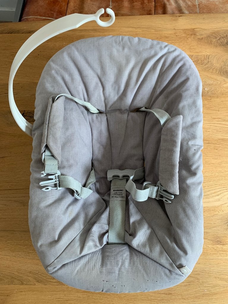 Stokke Tripp Trapp Newborn Set - Grijs, Ophalen, Gebruikt, Overige typen, Gordel(s)