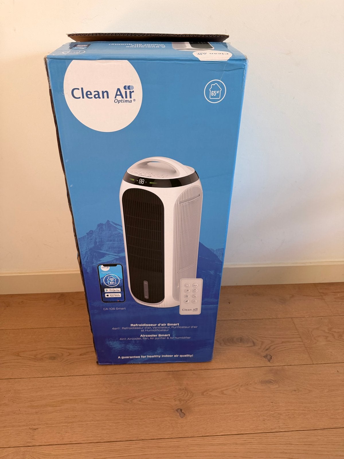Clean Air Optima CA-108 Smart 4-in-1 Aircooler, Ophalen of Verzenden, Zo goed als nieuw, Luchtreiniger
