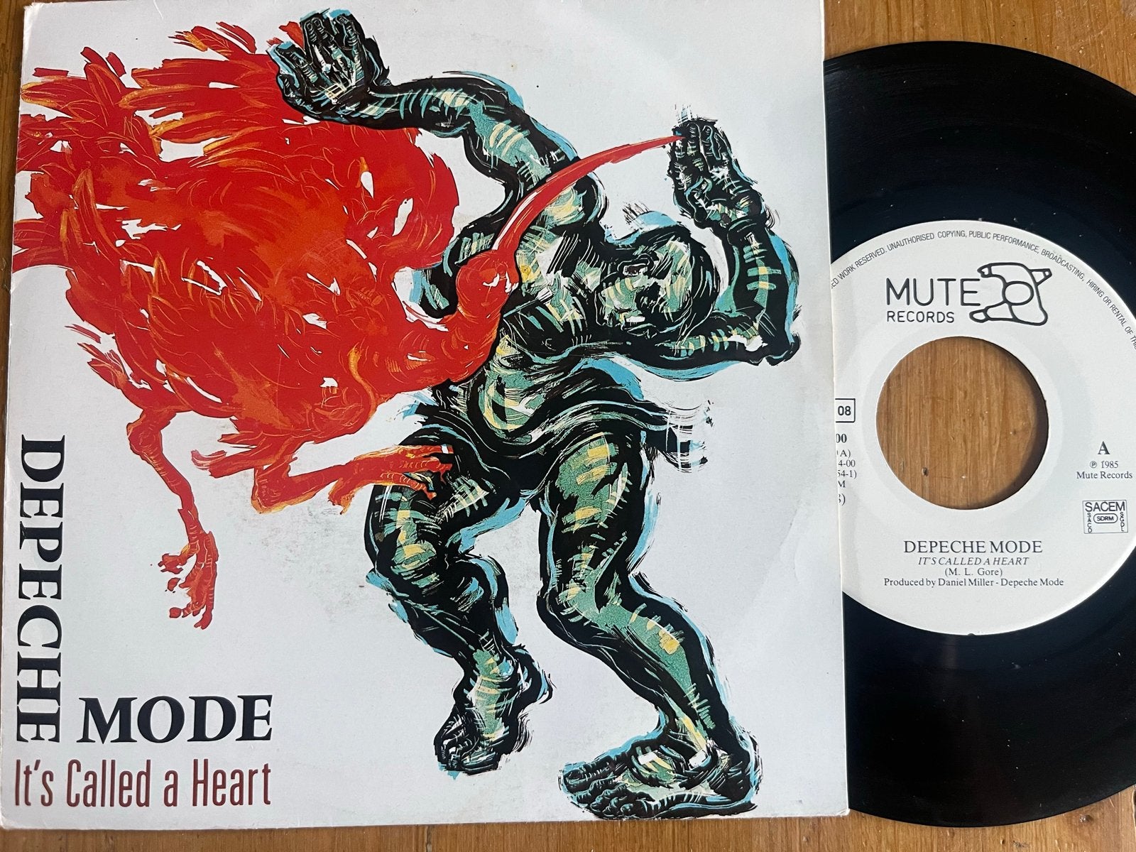 Depeche Mode - It's Called a Heart 7" Vinyl Single, Ophalen of Verzenden, 7 inch, Pop