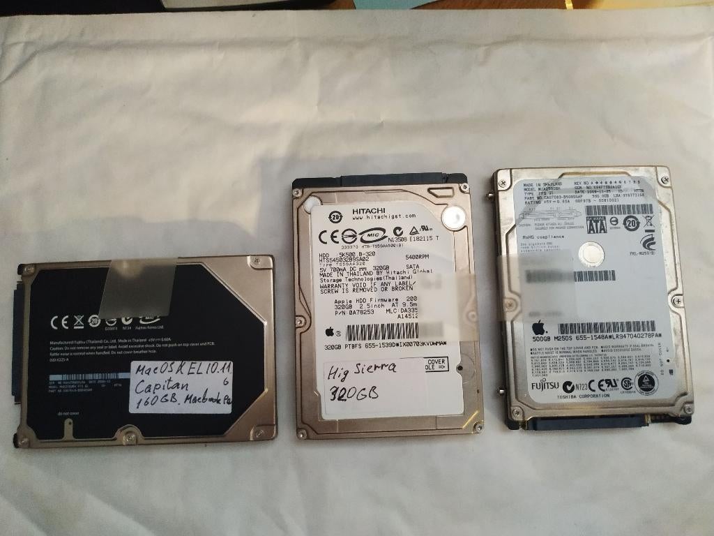 HHD 2.5 inch interne harde schijven uit IMac, Computers en Software, Harde schijven, Intern, Gebruikt, Ophalen of Verzenden, Laptop