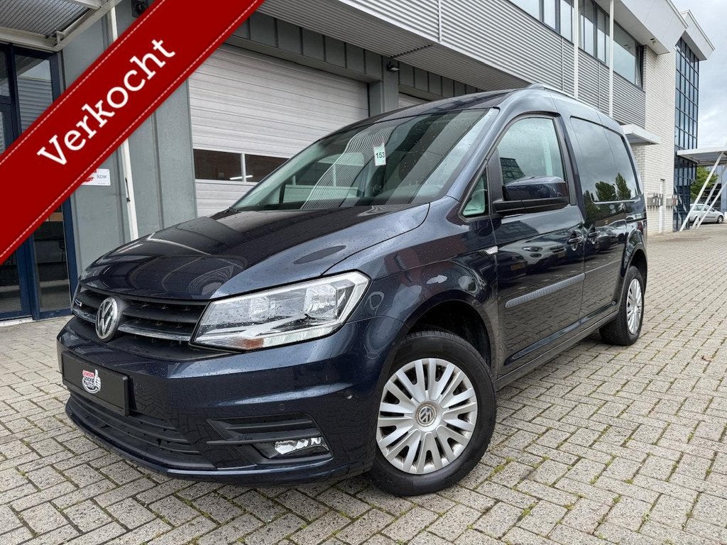 Volkswagen Caddy 5 zit 1.4 TGI Benzine + CNG | Navi | Trekha, Gebruikt, Start-stop-systeem, Handgeschakeld, 1665 kg