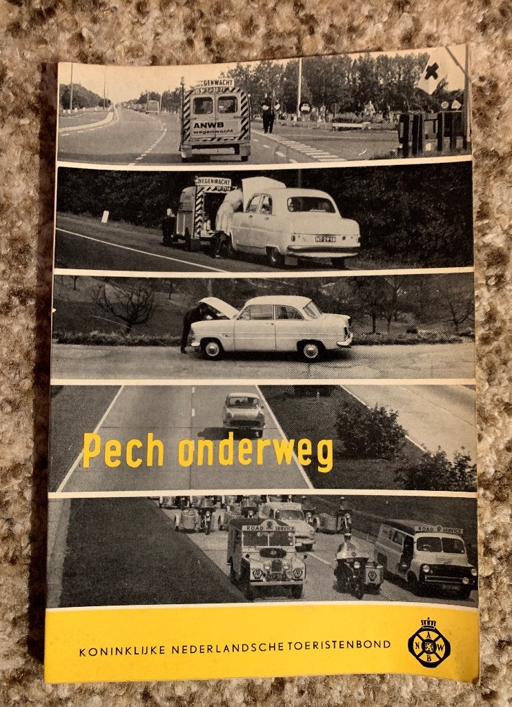 Boekje Pech onderweg ANWB vijfde druk autoboek