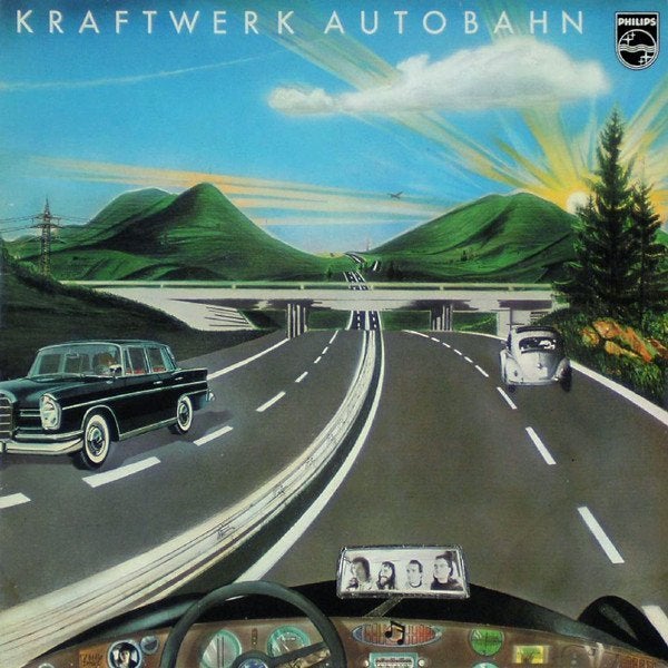 lp,Kraftwerk – Autobahn  (1974), Ophalen of Verzenden, Gebruikt, 12 inch, Poprock