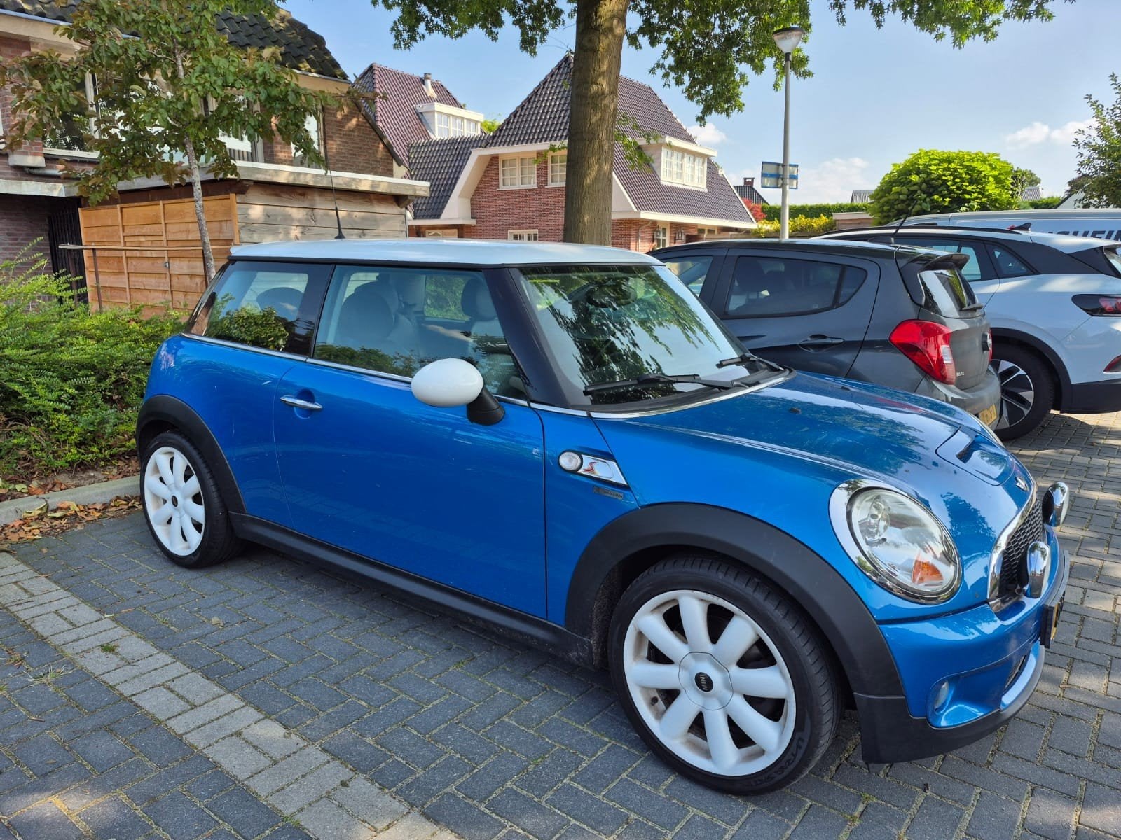 Mini 1.6 16V Cooper S 128KW 2006 Blauw, Auto's, Voorwielaandrijving, 4 cilinders, Handgeschakeld, Particulier