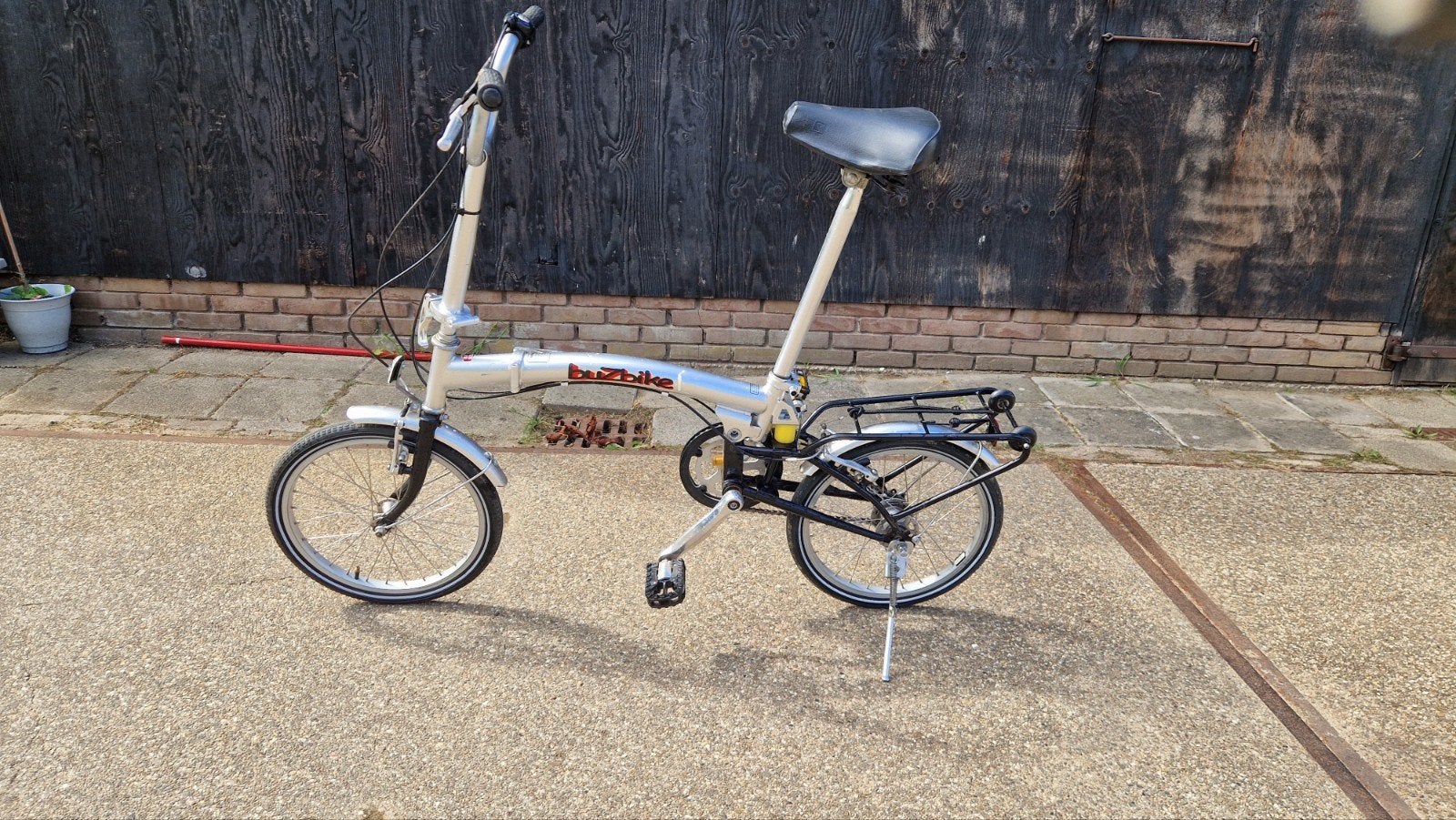 Buzbike vouwfiets in heel goede staat, Fietsen en Brommers, Ophalen, Zo goed als nieuw, Totaal opvouwbaar, Versnellingen