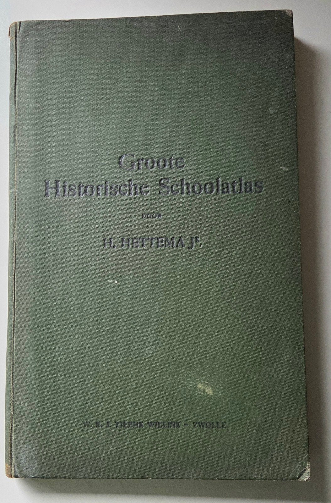 Grote Historische Schoolatlas - H. Hettema Jr., Overige atlassen, 1800 tot 2000, Wereld, H. Hettema Jr.