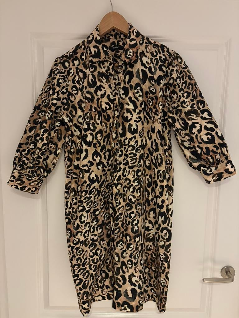 Purdey zomer jurk mast S, Kleding | Dames, Bruin, Ophalen of Verzenden, Zo goed als nieuw, Maat 36 (S)
