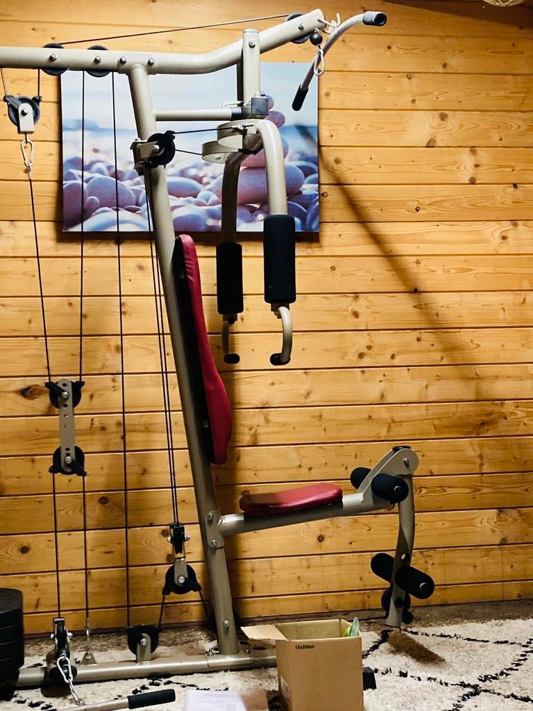 Compleet Krachtstation / Home Gym Ideaal voor Thuistraining, Sport en Fitness, Fitnessapparatuur, Ophalen, Benen, Krachtstation