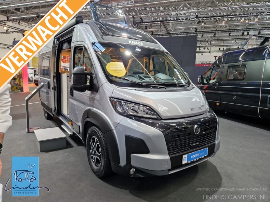 Knaus Boxtime 630 MX (ME) | MAXI 160pk Automaat | ACC | Luxe, Caravans en Kamperen, Automaat, Buscamper of Camperbus, Fiat, Tot en met 2