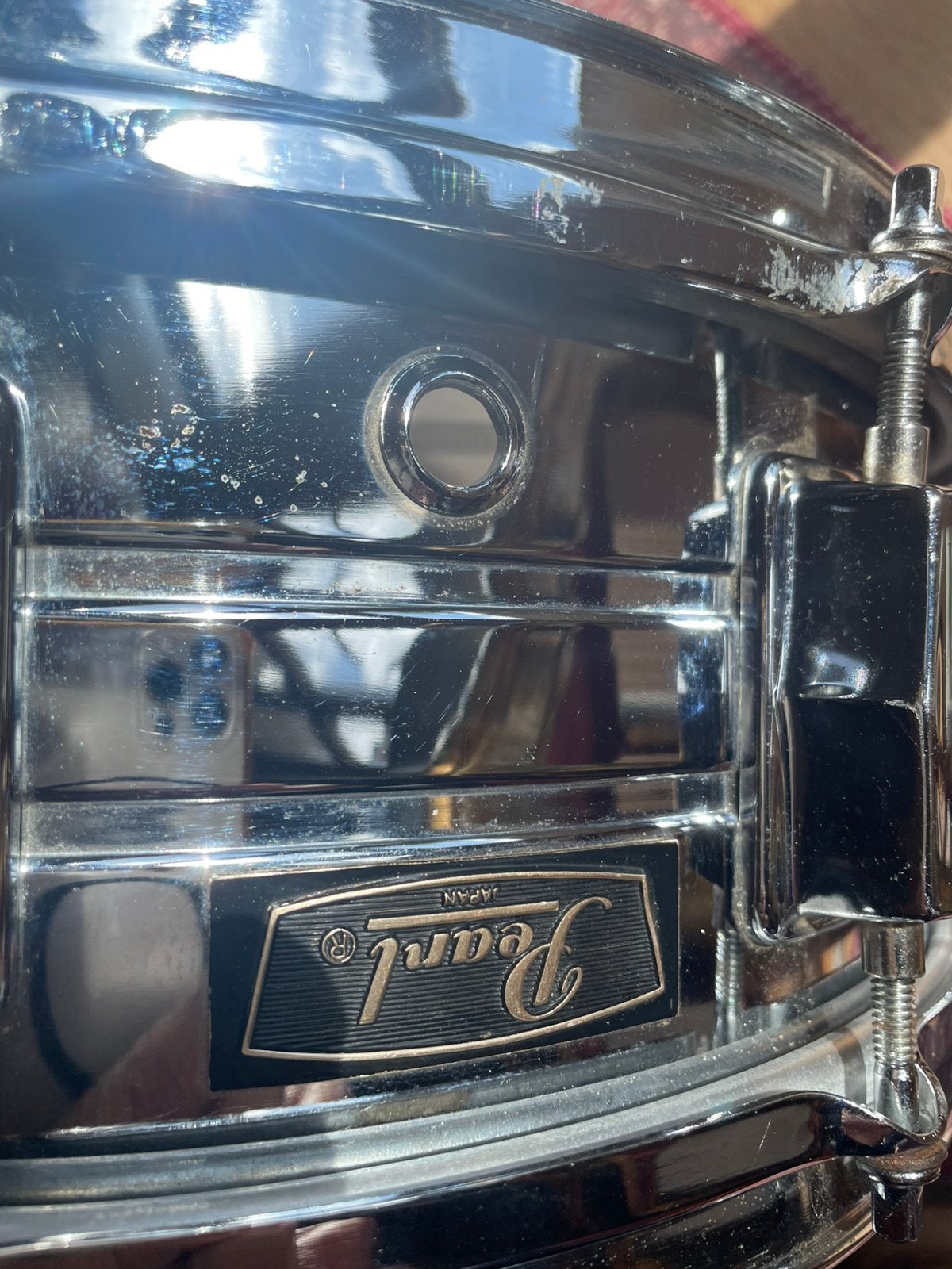 PEARL SNARE chrome, Muziek en Instrumenten, Drumstellen en Slagwerk, Ophalen, Gebruikt, Pearl