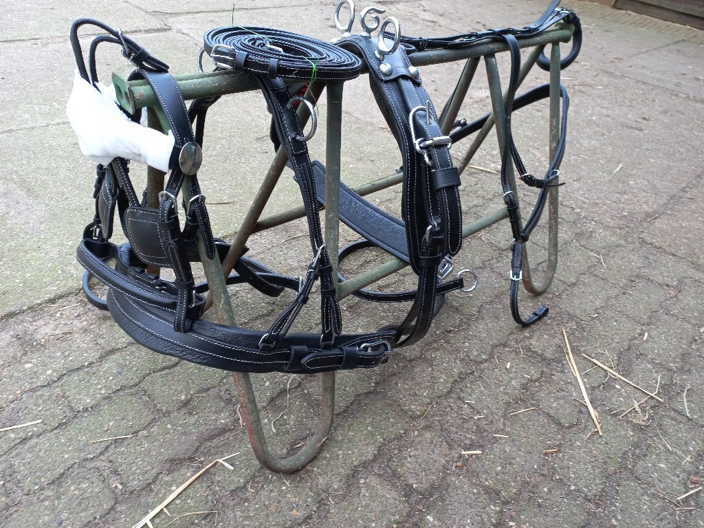 Nieuw compleet shetland mini tuigje, Ophalen, Nieuw, Mini, Zwart