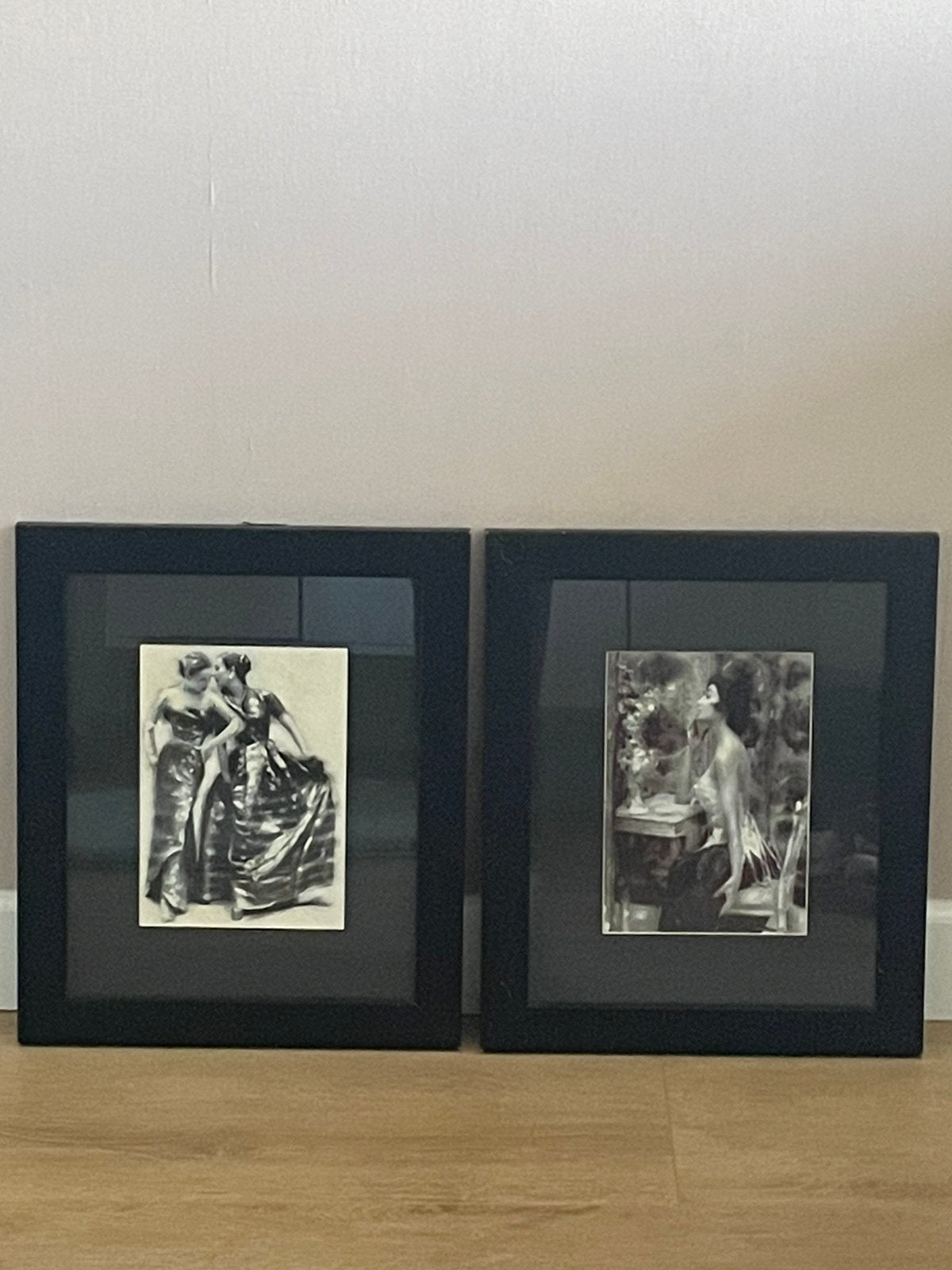 Tweeluik: Luxe vintage Vogue Mixed-Media reproducties 1980’s, Ophalen of Verzenden