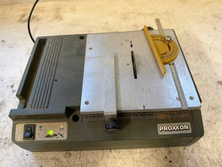 Proxxon KS230 mini-tafelcirkelzaag – zaagbladen accessoires, Ophalen, Minder dan 30 mm, Gebruikt, Cirkelzaag