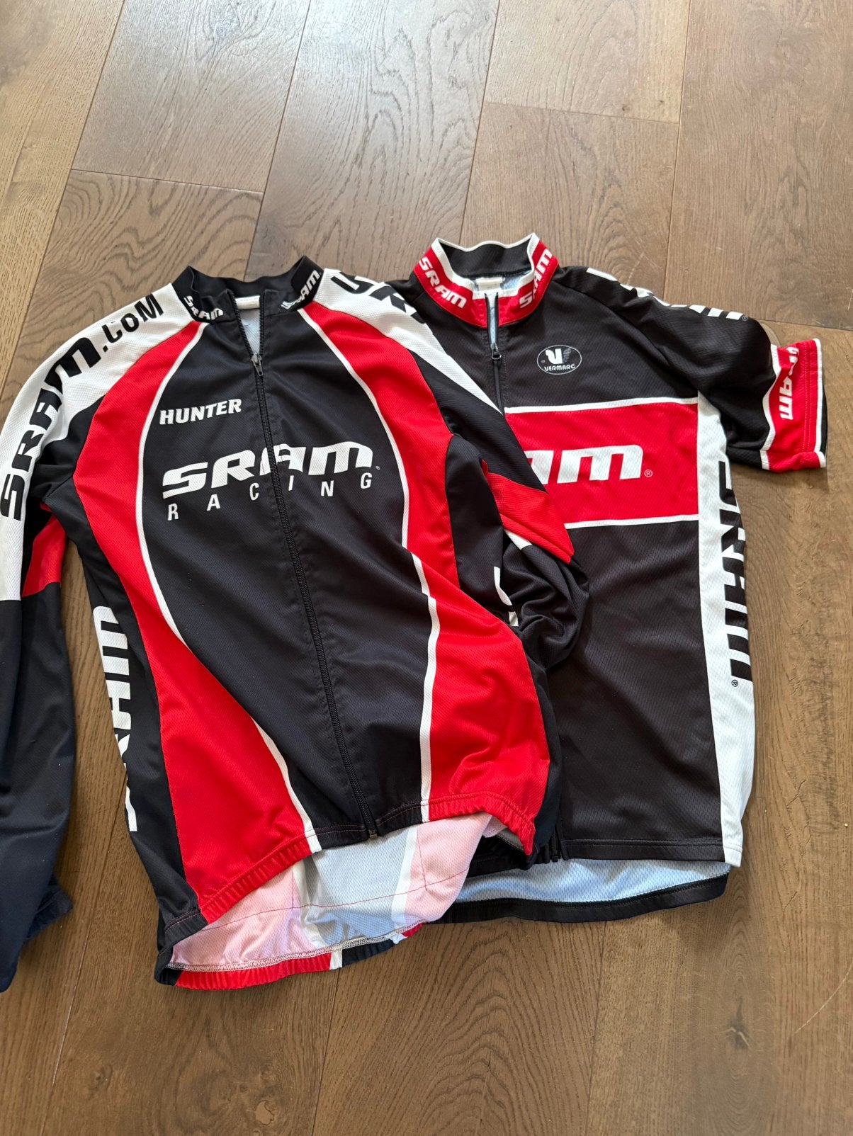 Wielrenner shirt en jas Sram, Fietsen en Brommers, Fietsaccessoires | Fietskleding, Ophalen of Verzenden, Zo goed als nieuw, XL