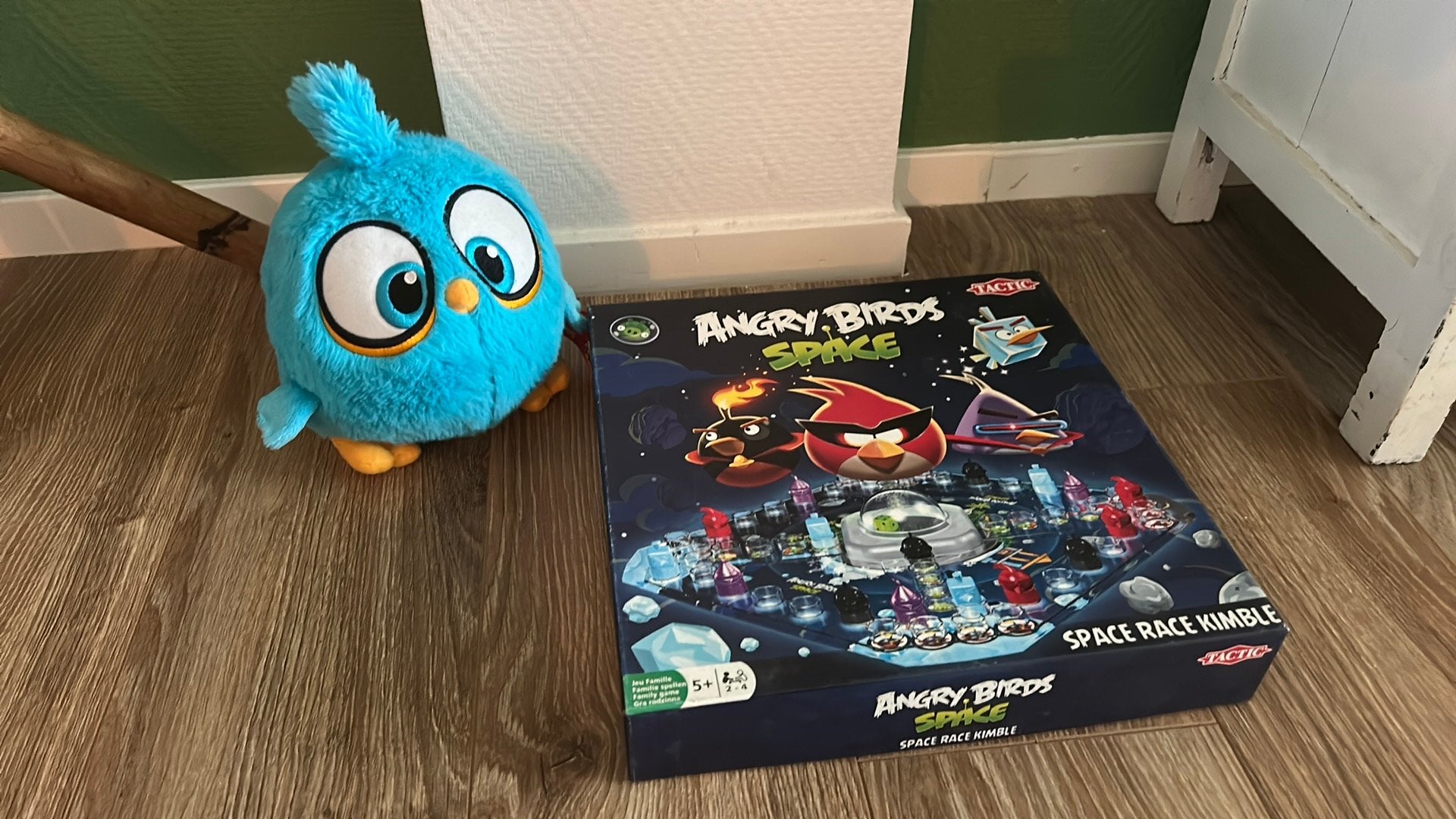 Angry birds space + gratis knuffel, Ophalen of Verzenden, Zo goed als nieuw, Jongen of Meisje