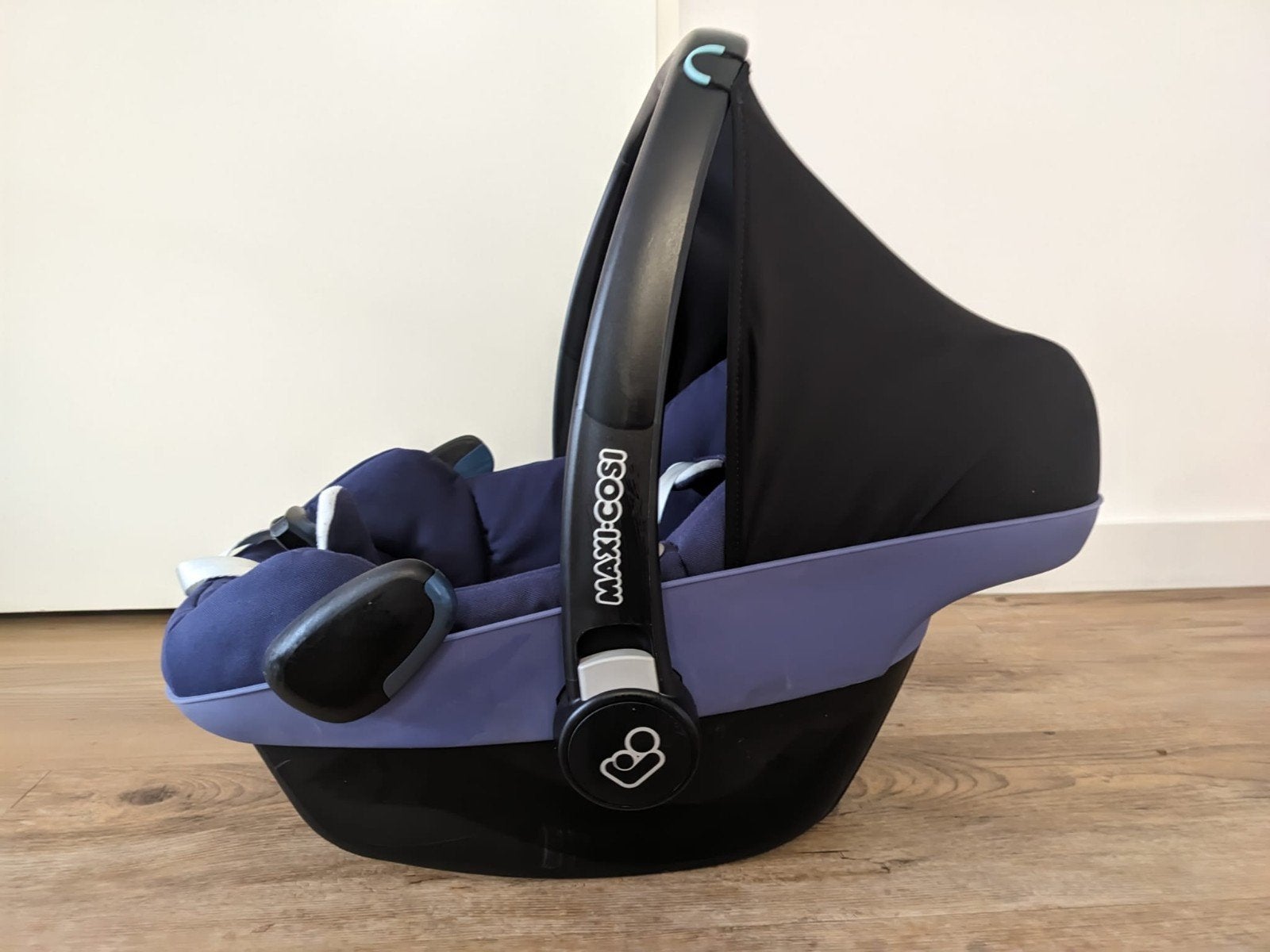 Maxi-Cosi Pebble Plus autostoeltje, Ophalen, Autogordel of Isofix, Gebruikt, Zijbescherming