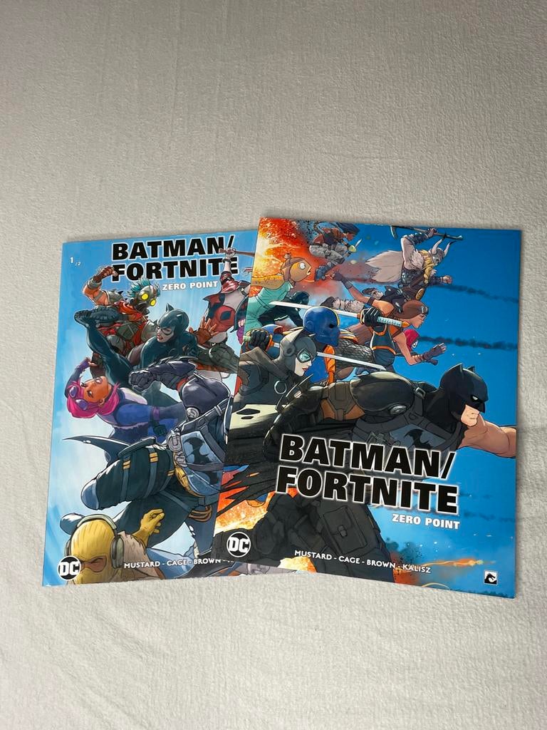 Batman/Fortnite: Zero Point - Deel 1 & 2 (Complete Set), Meerdere stripboeken, Ophalen of Verzenden, Zo goed als nieuw