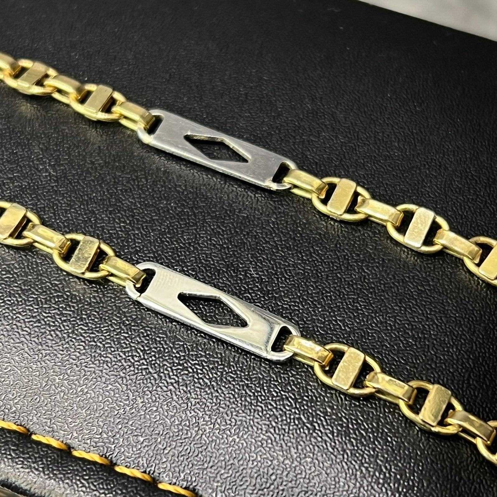 14k gouden ketting prachtig kingsley schakel, Ophalen of Verzenden, Nieuw, Goud