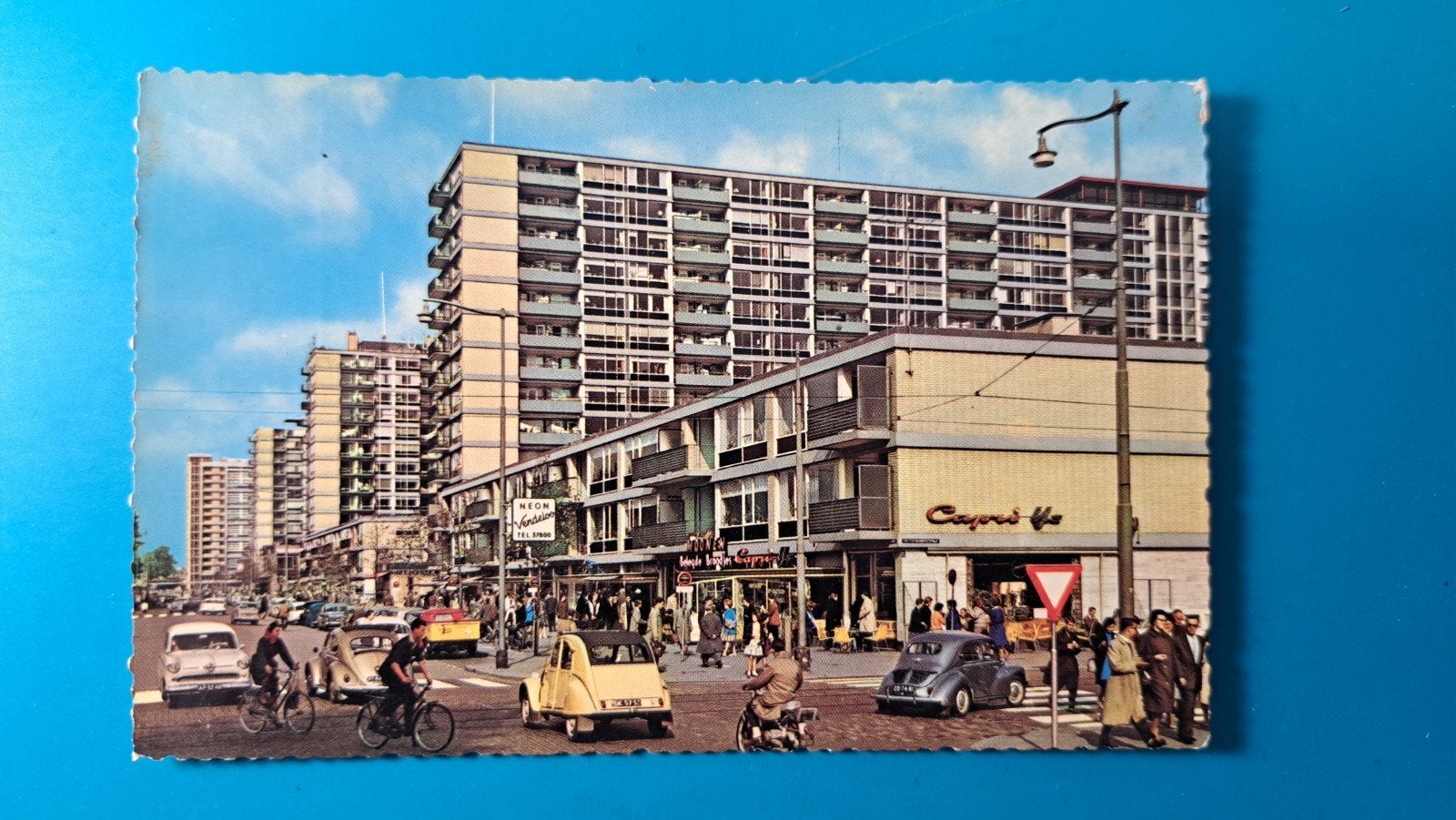 Rotterdam Karel Doormanstraat, Ophalen of Verzenden, 1960 tot 1980, Gelopen, Zuid-Holland