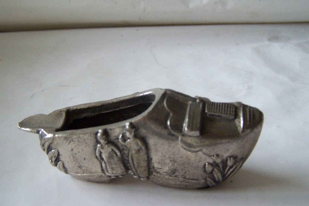 Vintage Klomp Asbak - Nederlands Souvenir., Ophalen of Verzenden, Gebruikt, Asbak