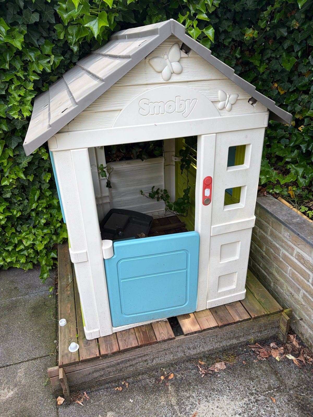 Smoby Speelhuisje met Keuken en Deurbel, Ophalen, Gebruikt, Plastic