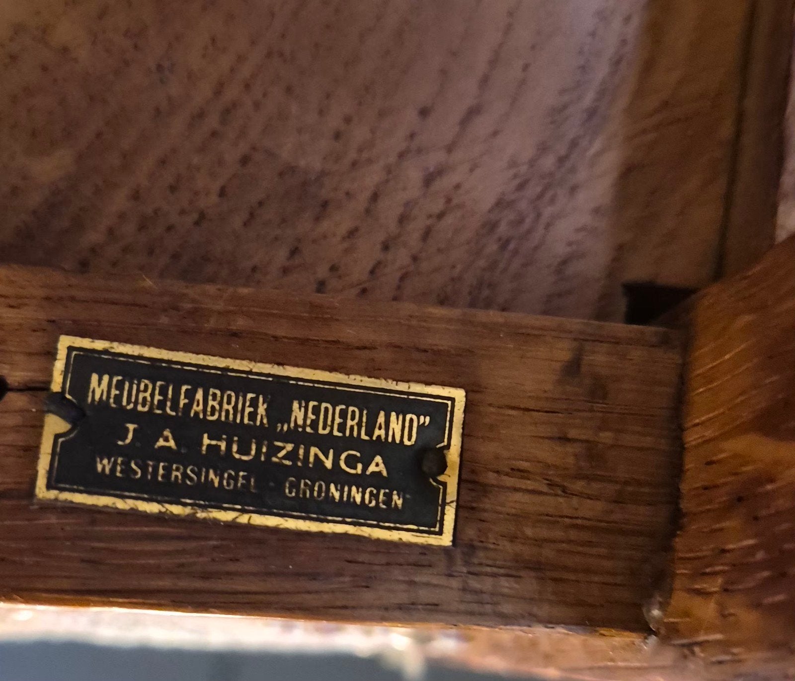 Twee antieke stoelen van Meubelfabriek Nederland, Antiek en Kunst, Ophalen