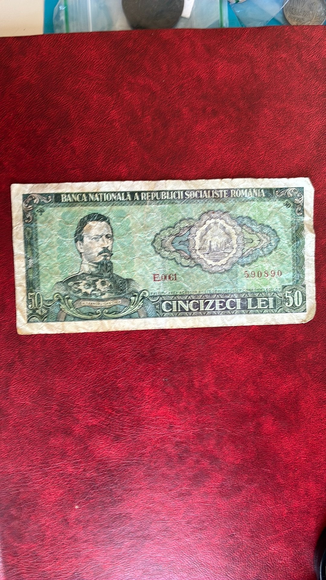 Roemenië 50 lei, Ophalen of Verzenden, Overige landen
