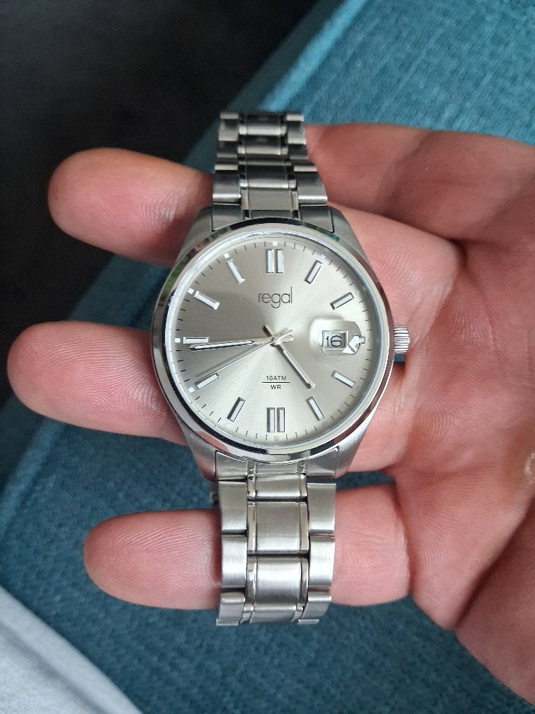 Horloge, Sieraden, Tassen en Uiterlijk, Horloges | Heren, Overige materialen, Gebruikt, Polshorloge, Overige materialen