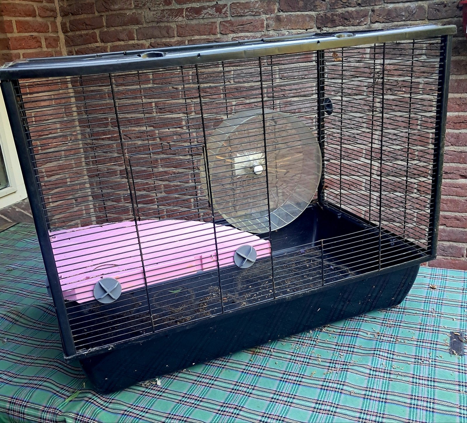 Hamsterhok, Dieren en Toebehoren, Vogels | Hokken en Kooien, Ophalen, Aluminium, Vogelkooi
