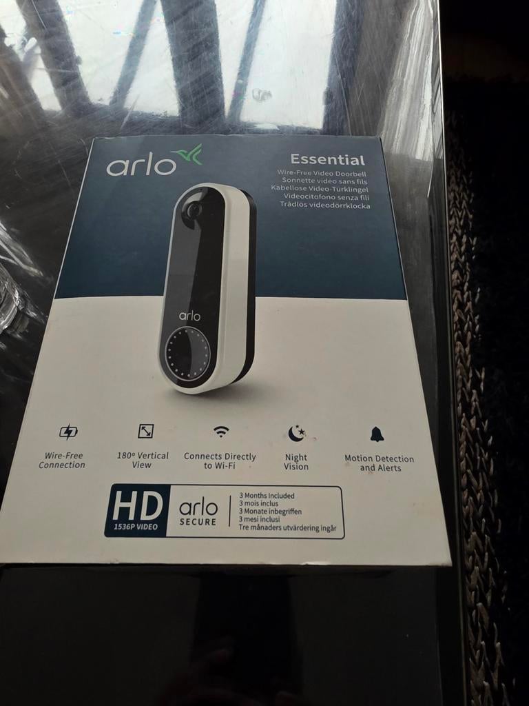 Arlo Essential draadloze videodeurbel, Huis en Inrichting, Deurbellen, Ophalen of Verzenden