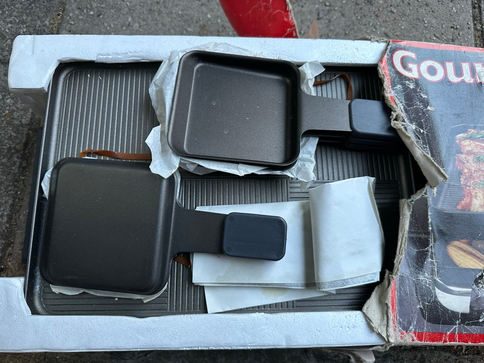 Gourmet-Grill Raclette voor 4 personen, Ophalen, Nieuw, Minder dan 4 personen