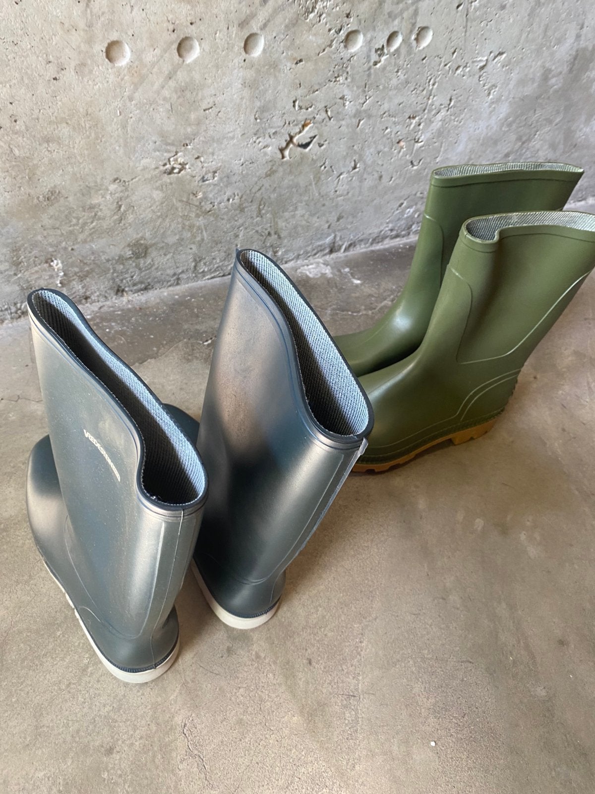 Rubber laarzen, Ophalen, Nieuw, Blauw, Boots